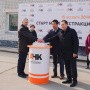 Launch of an oil extraction plant
